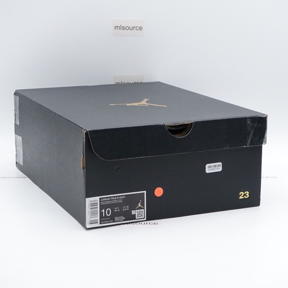 NEW Jordan True Flight Basketball Shoes CU4933-001 Black/Chrome - Picture 6 of 9